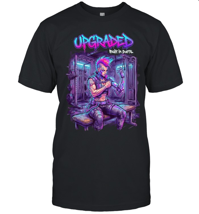 Girl cyberpunk upgraded built in parts Unisex T-Shirt