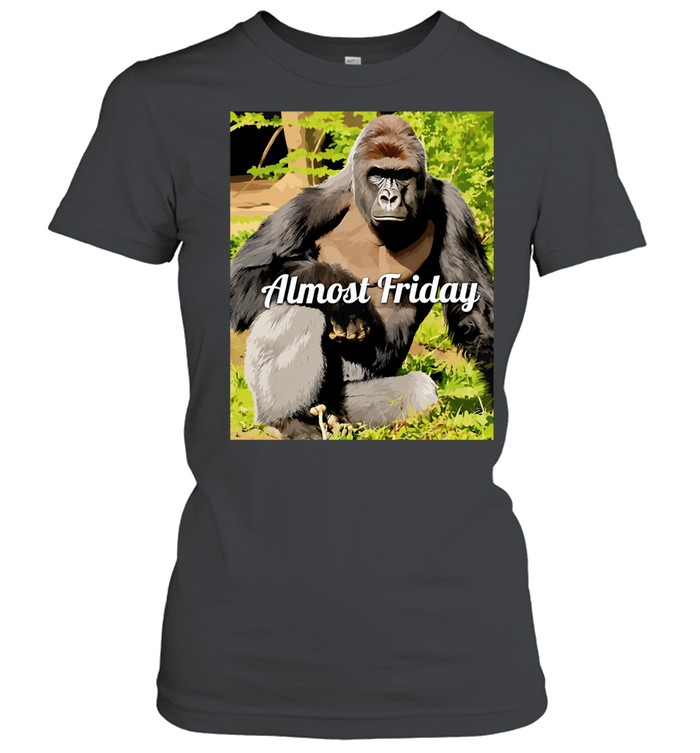 Harambe Built Different Almost Friday Women T-Shirt