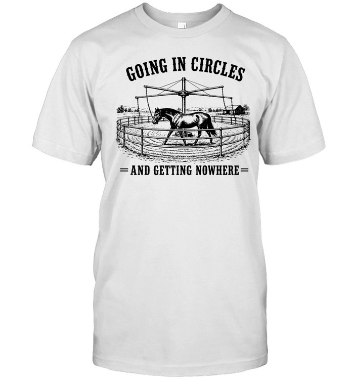 Horse going In circles and getting nowhere Unisex T-Shirt