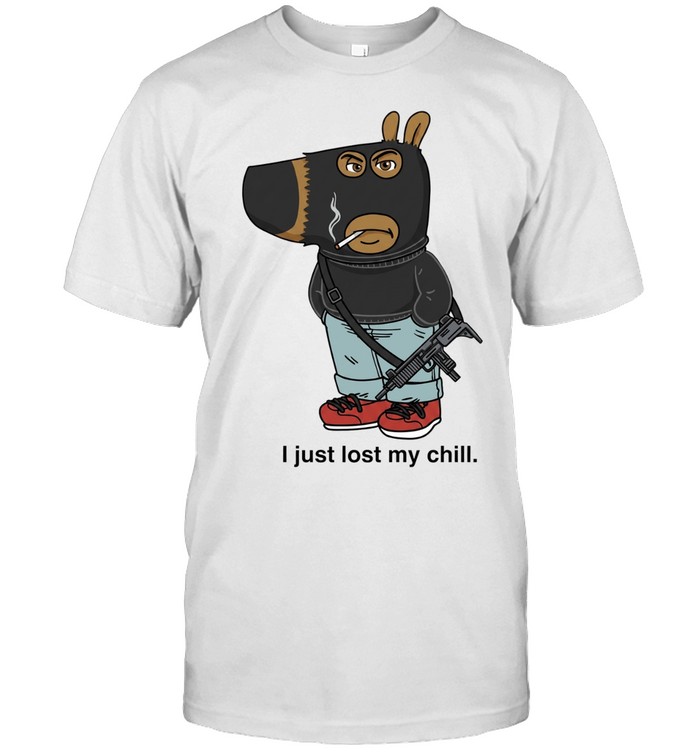 I just lost my chill guy with gun meme Unisex T-Shirt