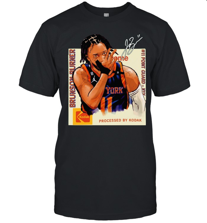 Jalen Brunson Burner 1A New York basketball signature Unisex T-Shirt