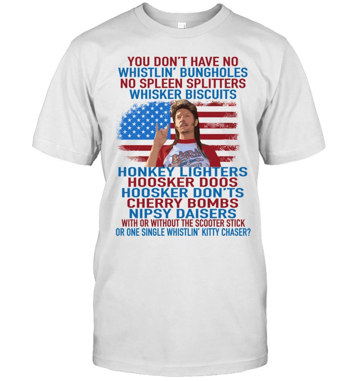 Joe Dirt Merica Flag Fourth of July Unisex T-Shirt