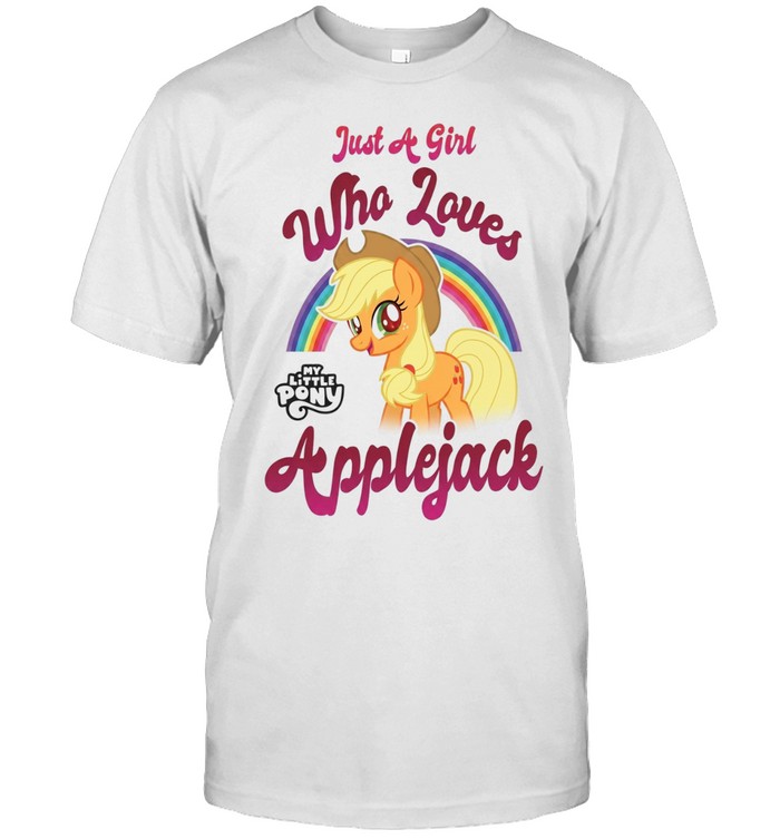 Little Pony just a girl who loves Applejack Unisex T-Shirt