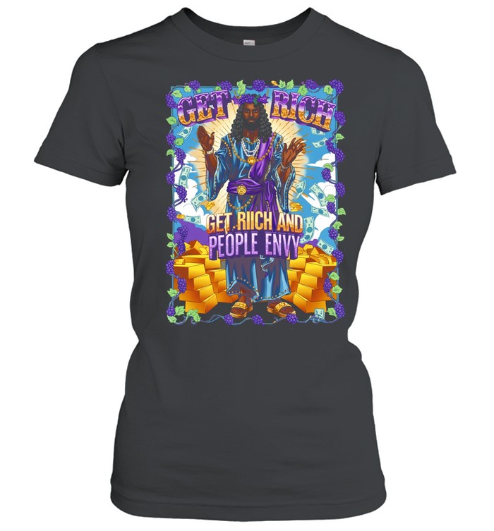 Man grape and gold get rich and people envy Women T-Shirt