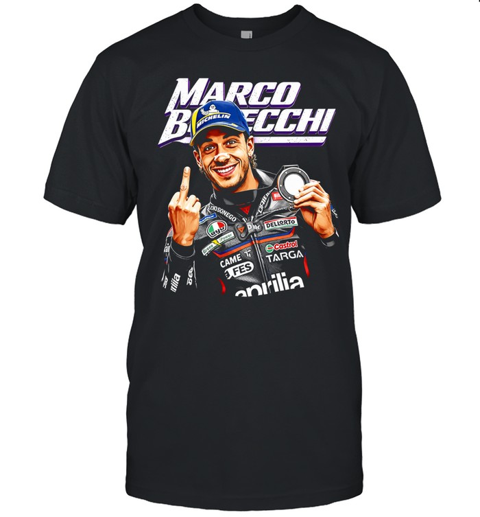 Marco Bezzecchi racing middle finger meme Unisex T-Shirt