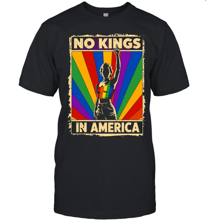 No kings in america LGBTQ Unisex T-Shirt