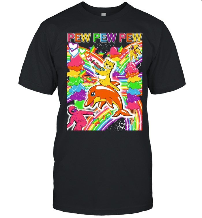 Pew Pew Pew with Pride Unisex T-Shirt