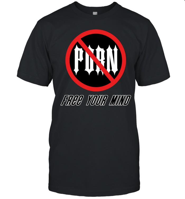Porn free your mind Unisex T-Shirt