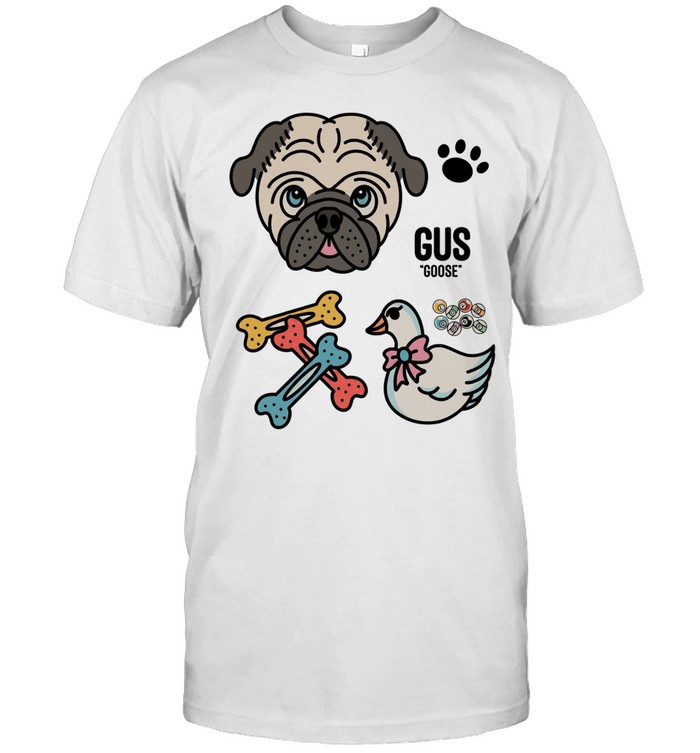 Pug Gus Goose Unisex T-Shirt