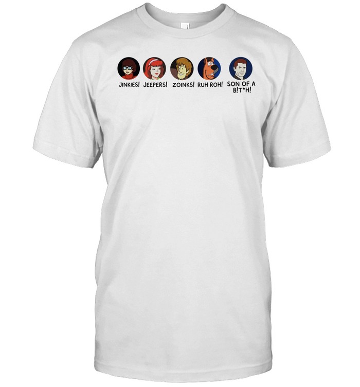 Scooby-Doo jinkies jeepers zoinks ruh roh son of a bitch Unisex T-Shirt
