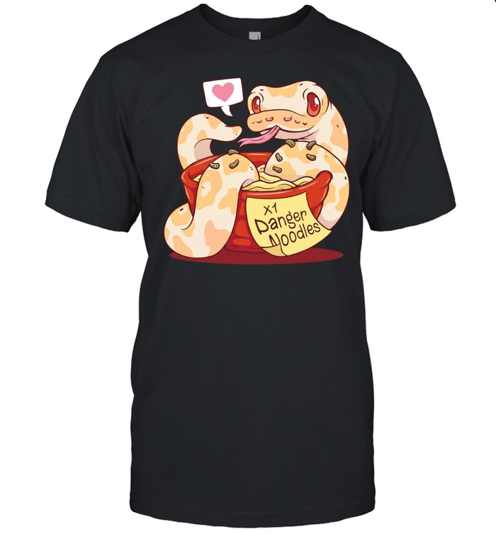 Snake love x1 danger noodles cartoon funny Unisex T-Shirt