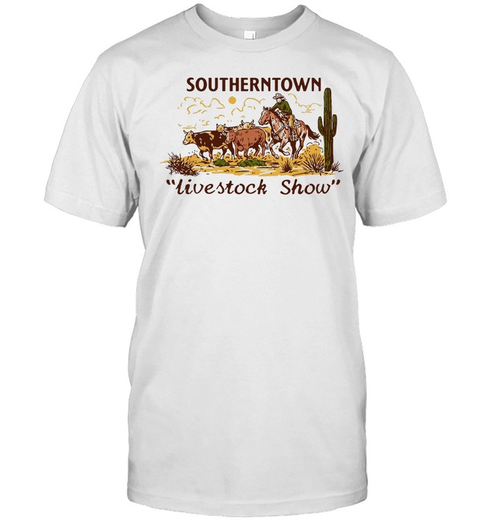 Southerntown livestock show cowboy Unisex T-Shirt