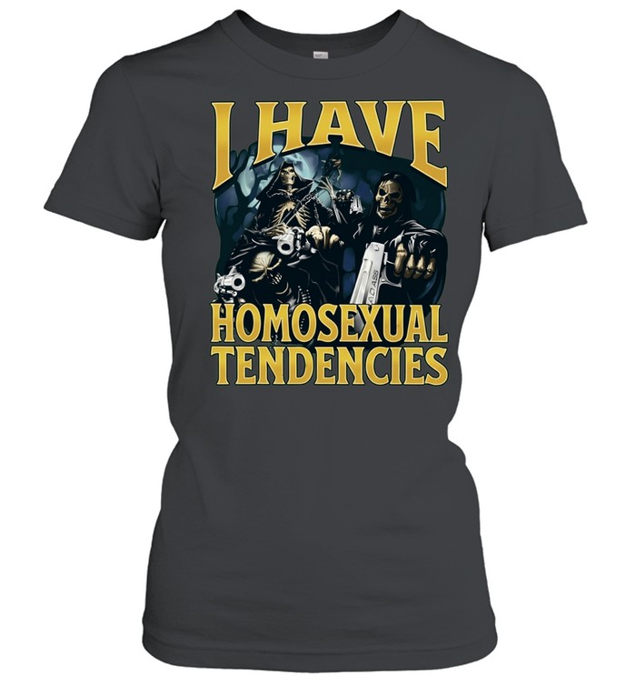 Spiral Assassin I have homosexual tendencies Women T-Shirt