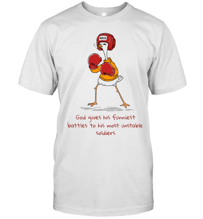 Stork god gives his funniest battles to his most unstable soldiers Unisex T-Shirt