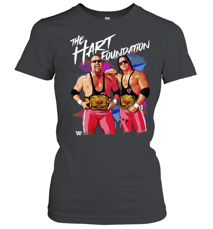 The Hart Foundation Retro Women T-Shirt