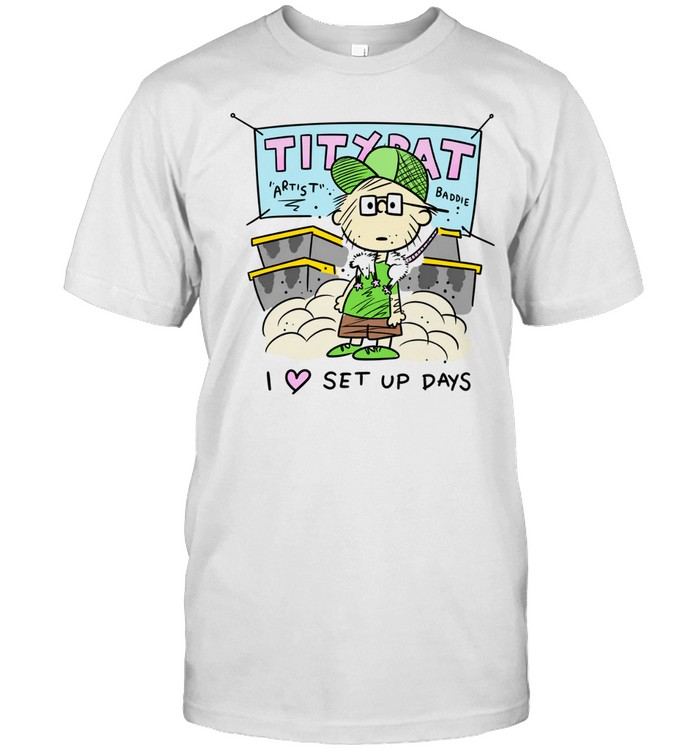 Tiny rat i love set up days characters Unisex T-Shirt