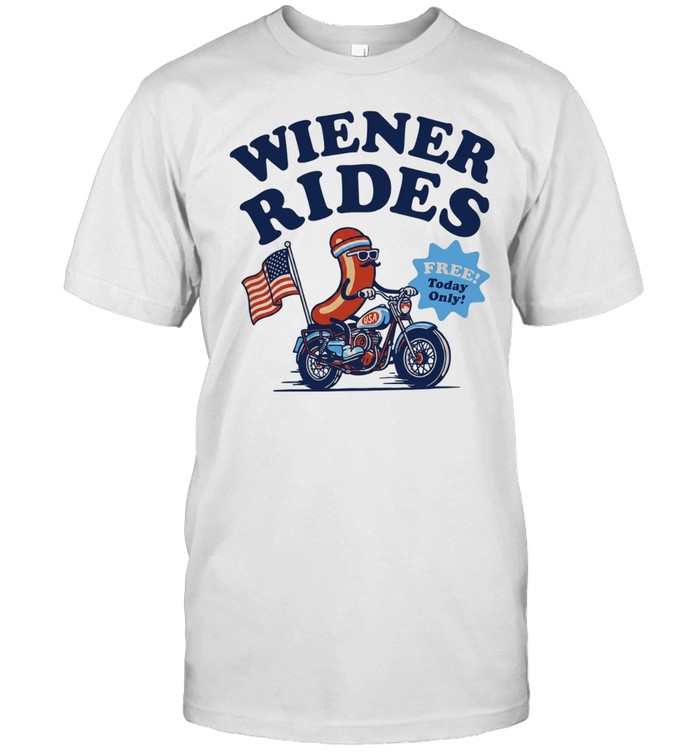 Wiener rides 4th of july sausage driving motorbike free today only 250th anniversary Unisex T-Shirt