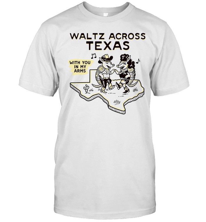 with you in my arms cowboy armadillo Unisex T-Shirt