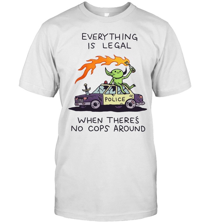 Wizard police everything is legal when theres no cops around Unisex T-Shirt