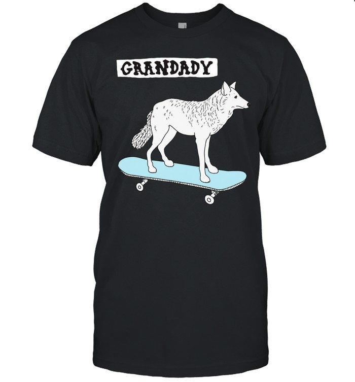 Wolf granddaddy blue wave Unisex T-Shirt