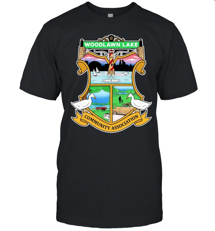 Woodlawn Lake Community Association in San Antonio Texas Unisex T-Shirt