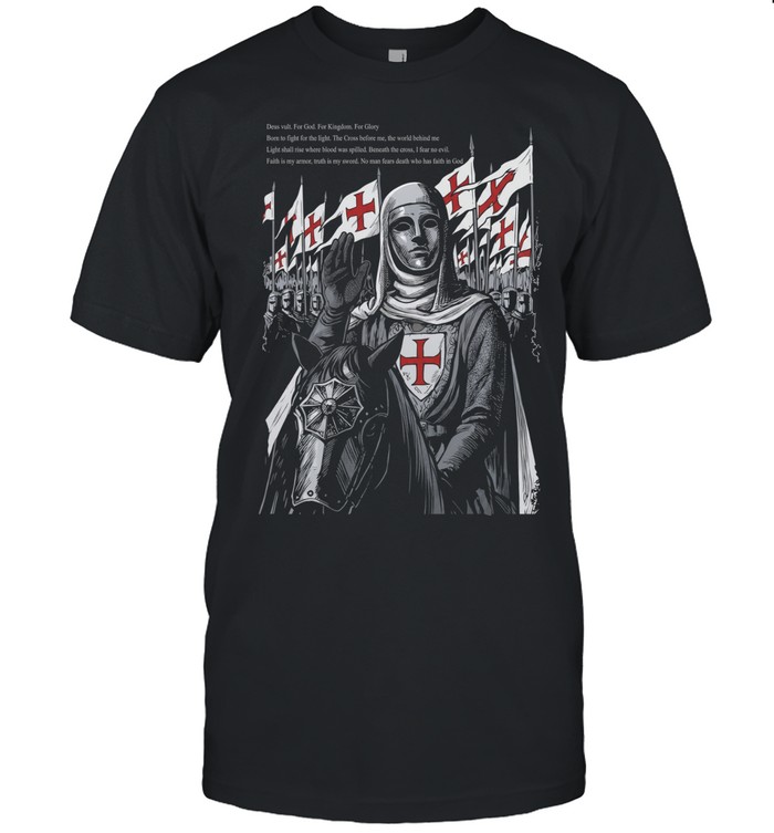 Baldwin IV deus vult for god for kingdom for glory born to fight for the light Unisex T-Shirt