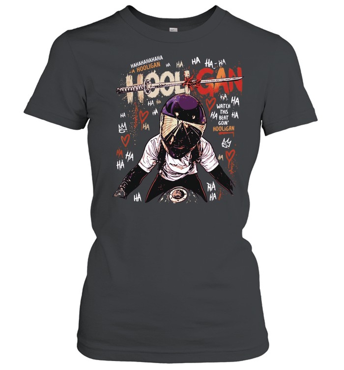 Biker Hooligan watch this beat go in Hooligan vintage Women T-Shirt