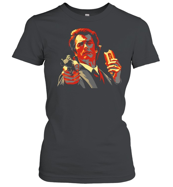 Clint Eastwood hot dog and gun vintage Women T-Shirt