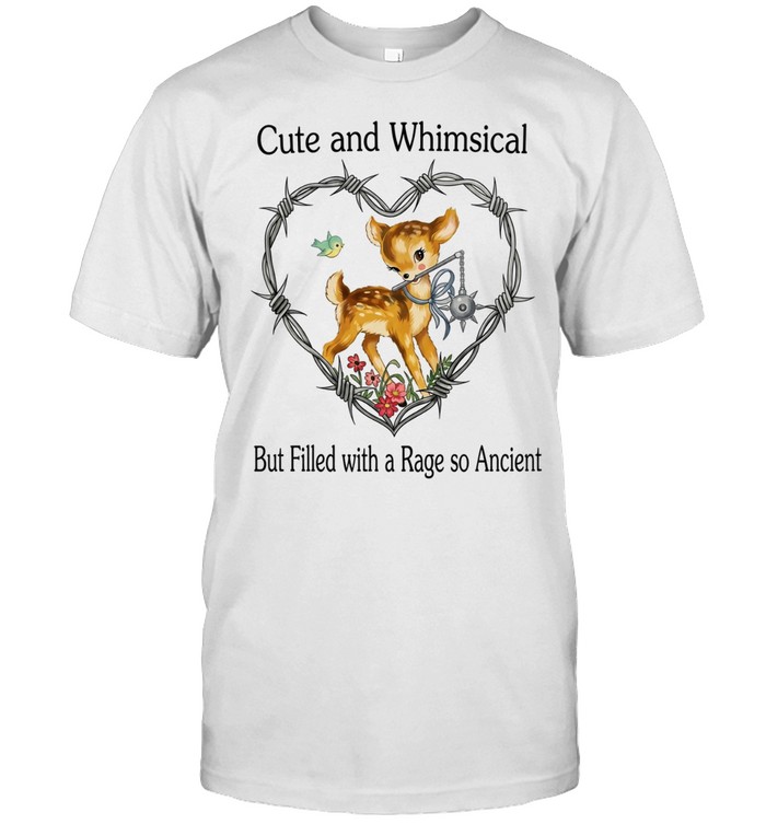 Deer cute and whimsical but filled with a rage so ancient Unisex T-Shirt
