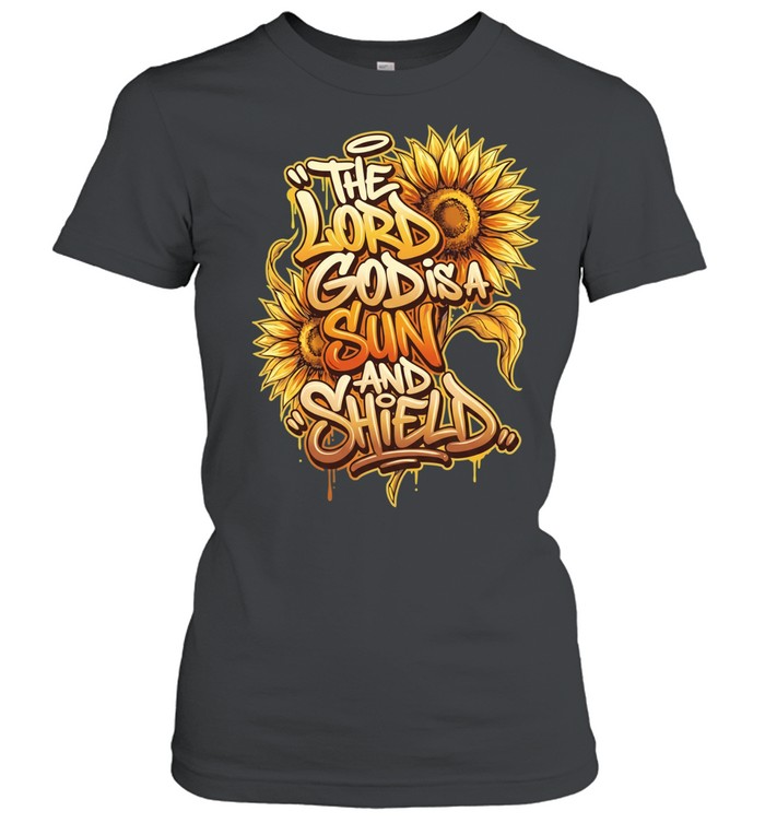 Flower the lord god is a sun and shield Women T-Shirt