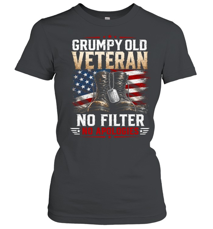 GRUMPY OLD VETERAN Women T-Shirt