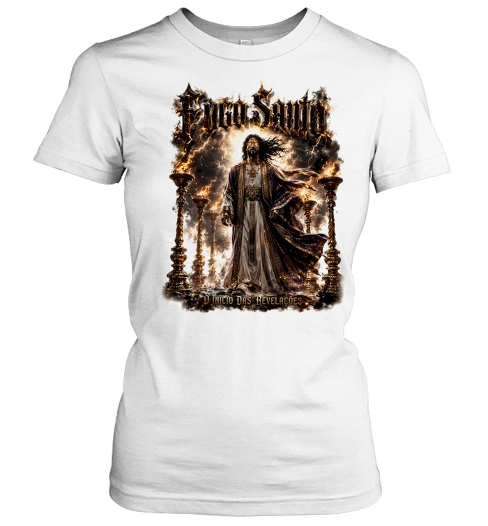 Jesus fogo santo o incio das revelacoes Women T-Shirt