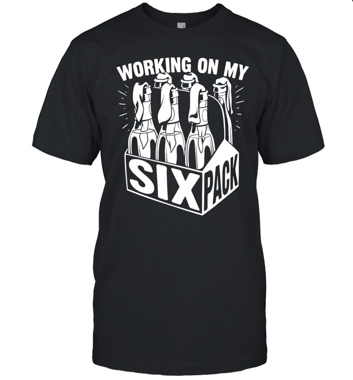 Molotov cocktail working on my six pack Unisex T-Shirt
