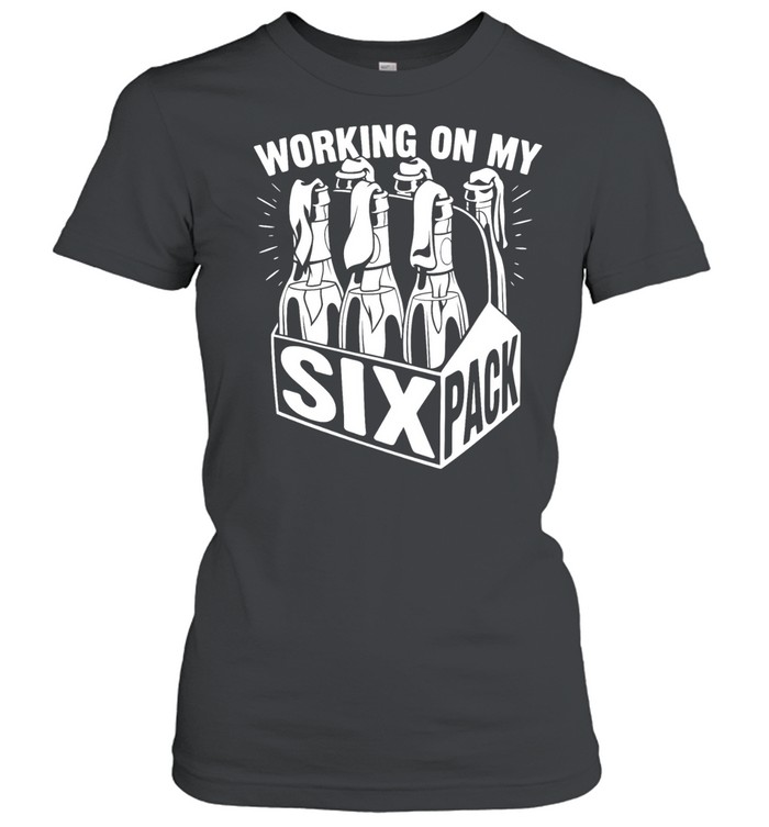 Molotov cocktail working on my six pack Women T-Shirt