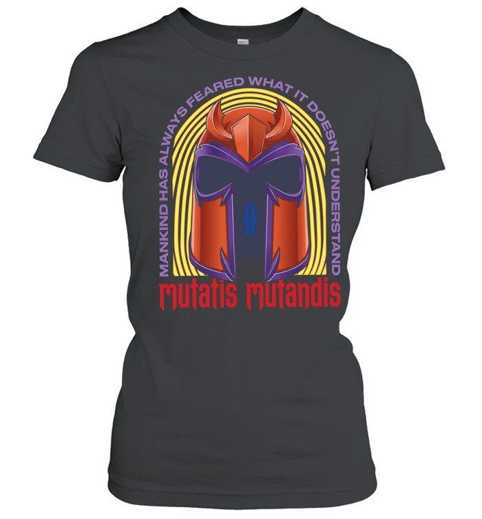Mutatis Mutandis Mankind has always feared what it doesn’t understand Women T-Shirt