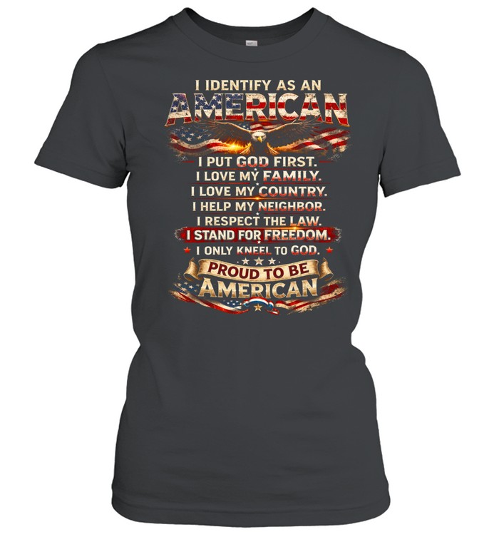 PROUD TO BE AMERICAN Women T-Shirt
