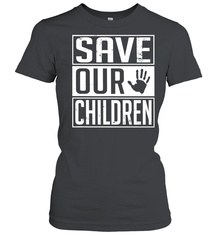 Save our children Awareness vintage Women T-Shirt
