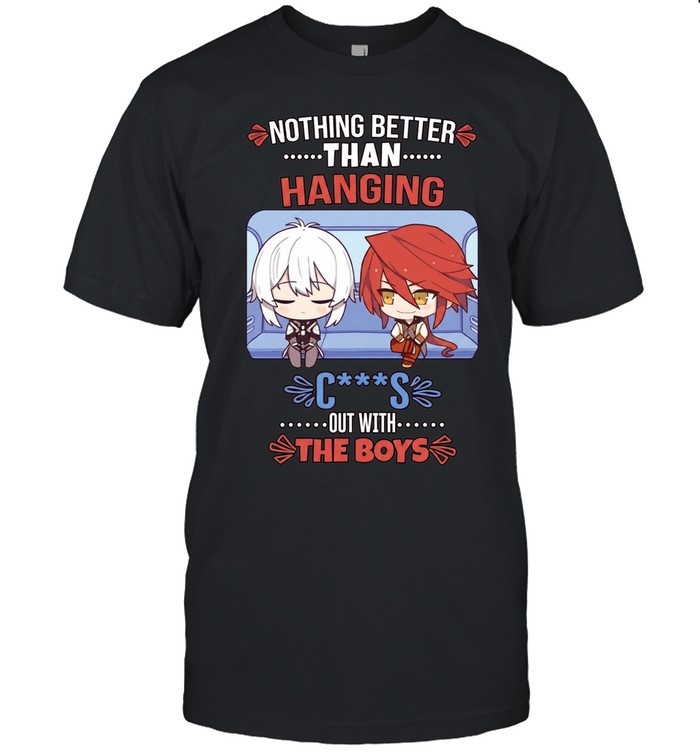 Stelle and Himeko nothing better than hanging out with the boys Unisex T-Shirt