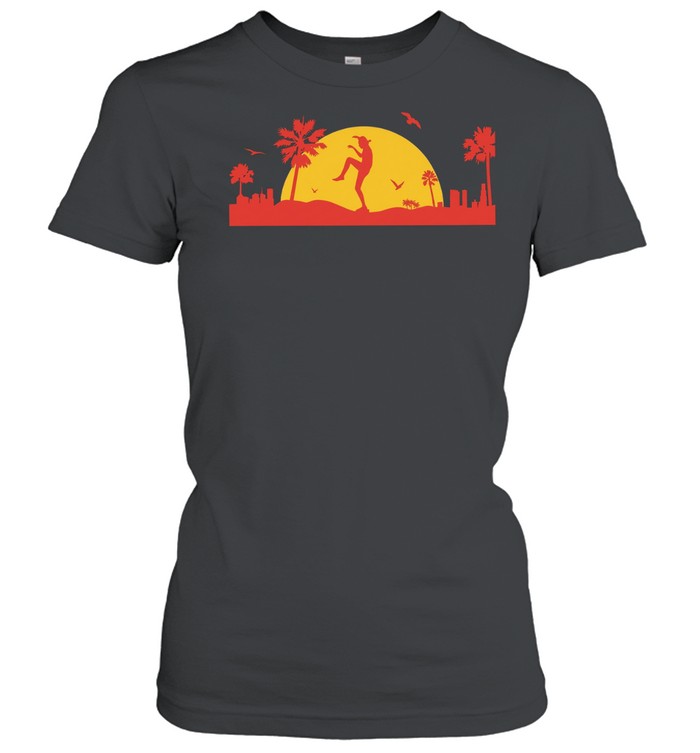 Sunset Crane Club Women T-Shirt
