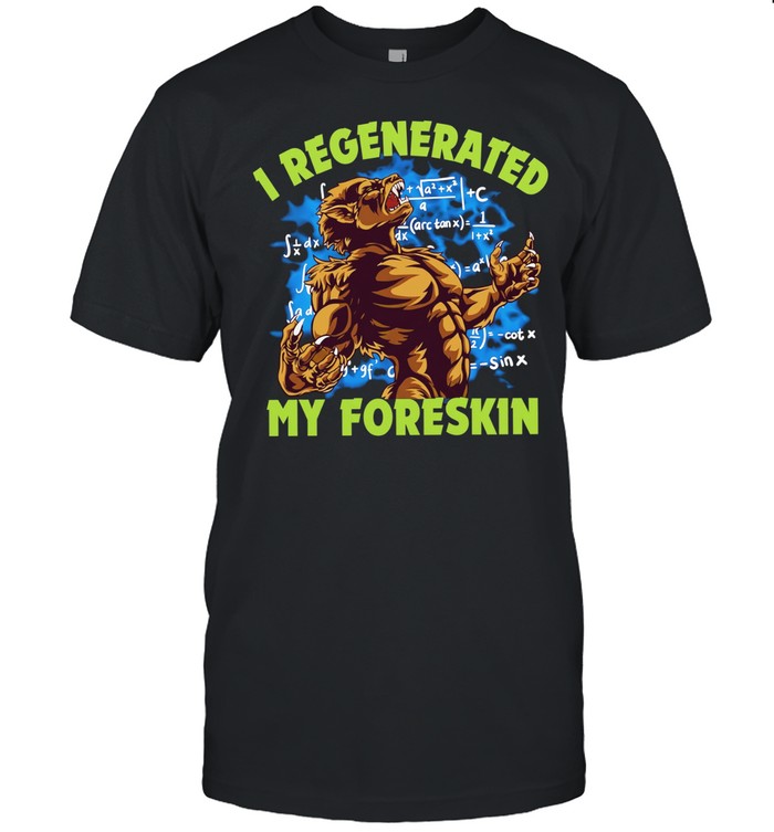 Wolf I regenerated my foreskin Unisex T-Shirt