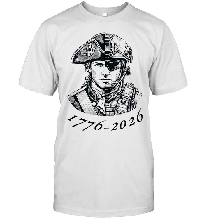 American Patriot Soldier 1776 2026 Evolution of Liberty United States Army Unisex T-Shirt