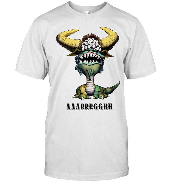 Beholder Monster Dungeons and Dragons Aaarrrgghh Unisex T-Shirt