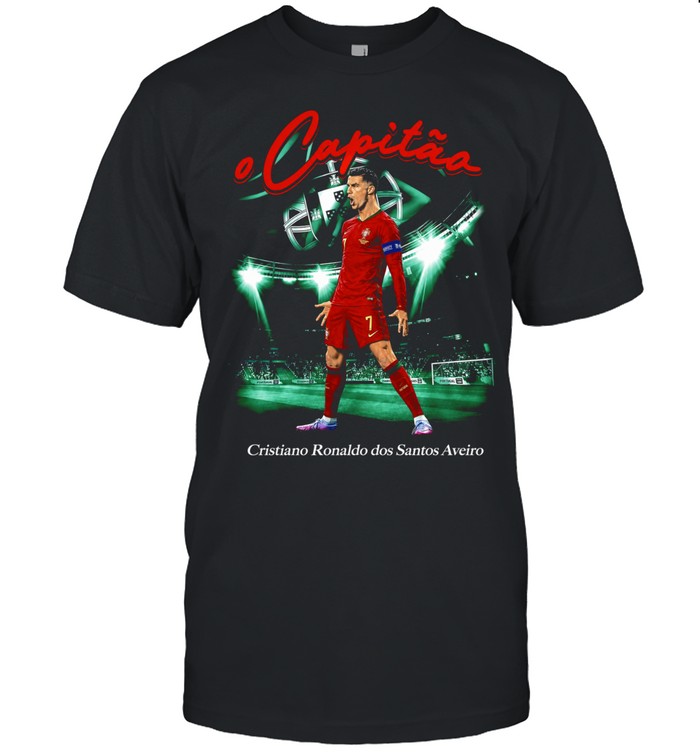 Cristiano Ronaldo Portugal National Team Capitão Cristiano Ronaldo dos Santos Aveiro Unisex T-Shirt