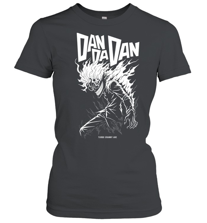 Dan Da Dan Turbo Granny Arc Anime Women T-Shirt