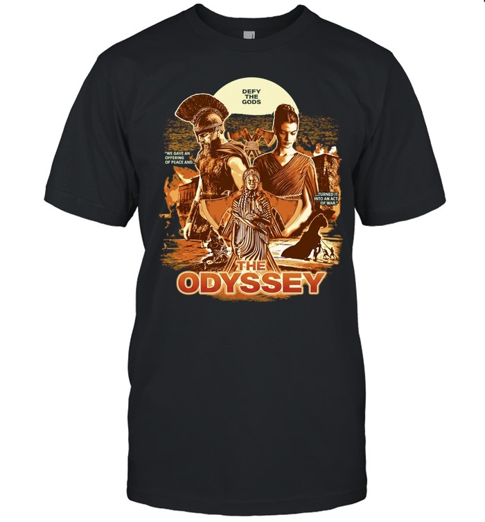 Defy the Gods The Odyssey Greek Mythology Unisex T-Shirt