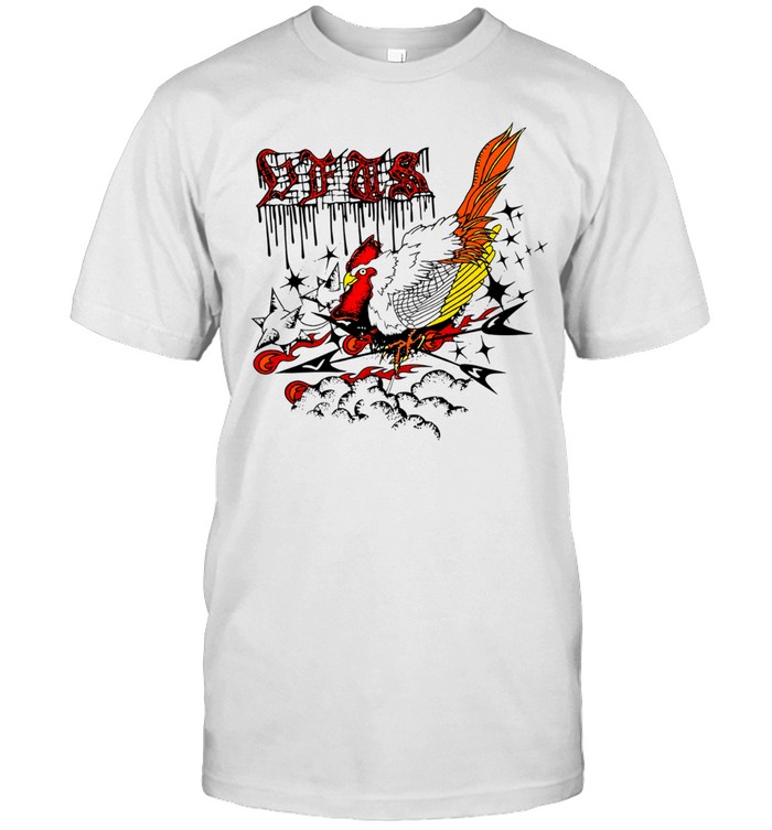 Dfts Rooster and Stars graphic streetwear Unisex T-Shirt