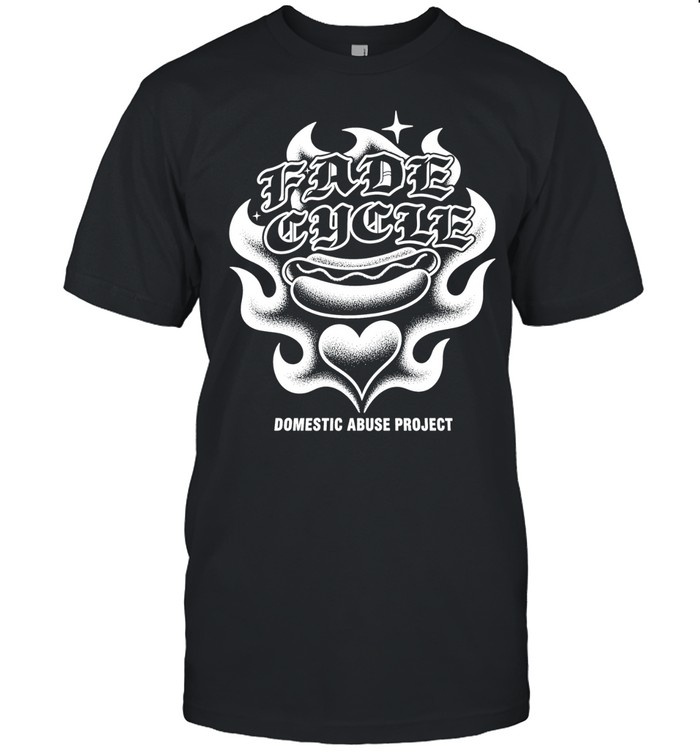 End the Cycle Hot Dog Heart Domestic Abuse Project Unisex T-Shirt
