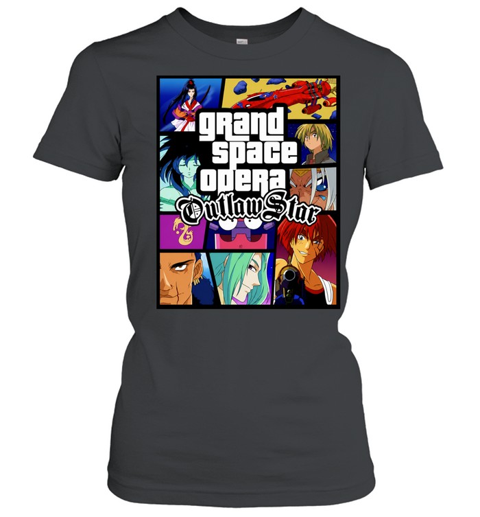 Grand Space Opera Outlaw Star GTA Women T-Shirt