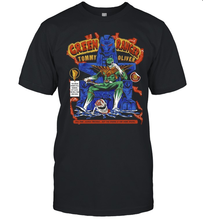 Green Ranger Tommy Oliver Power Rangers Unisex T-Shirt