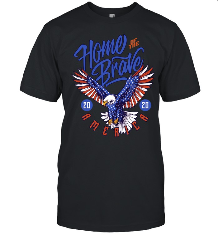 Home of the Brave 20 America eagle patriotic symbol USA nation pride Unisex T-Shirt
